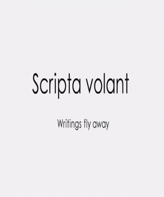Scripta Volant Japanese english subbed
